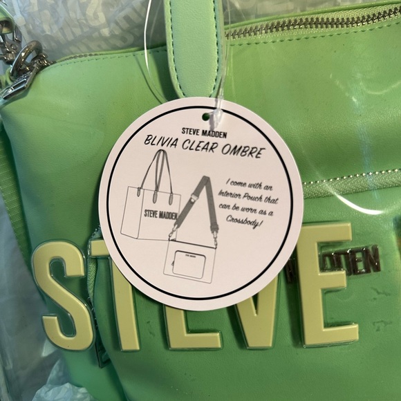 Steve Madden clear tote 2-1 - Picture 3 of 6